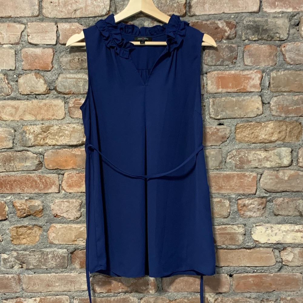 Stork & Babe maternity sleeveless blouse